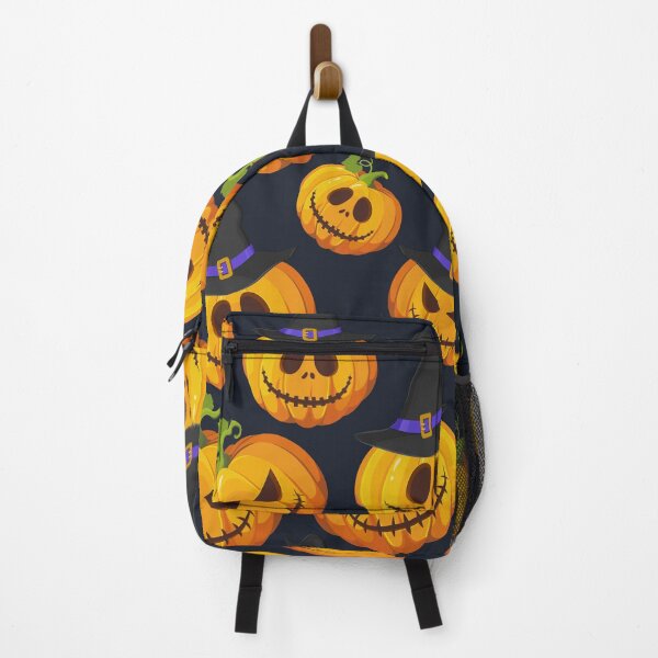 Item preview, Halloween Pumpkin Scary Smiling Faces designed and sold by fredgarden8.