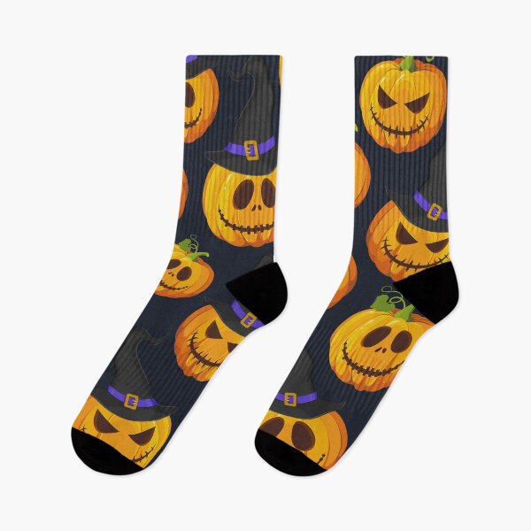 Item preview, Halloween Pumpkin Scary Smiling Faces designed and sold by fredgarden8.