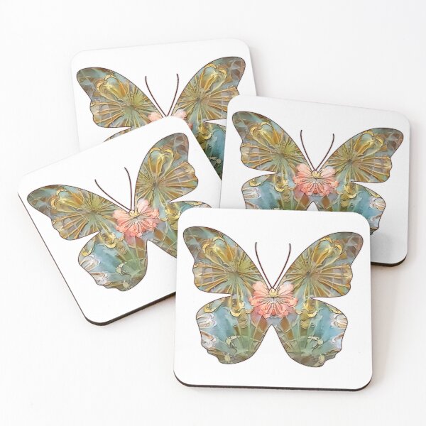 Item preview, Fractal Textured Flower Butterfly  designed and sold by IssyDesigns.
