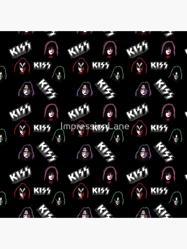 KISS Faces & Logo Pattern by ImpressionLane