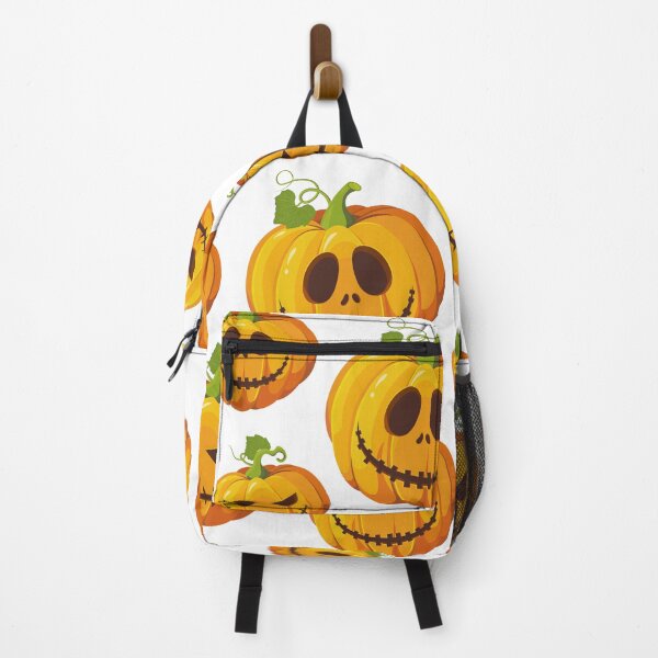 Item preview, Halloween Orange Pumpkin Smiling Faces designed and sold by fredgarden8.