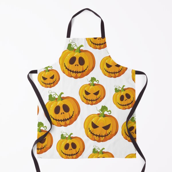 Item preview, Halloween Orange Pumpkin Smiling Faces designed and sold by fredgarden8.