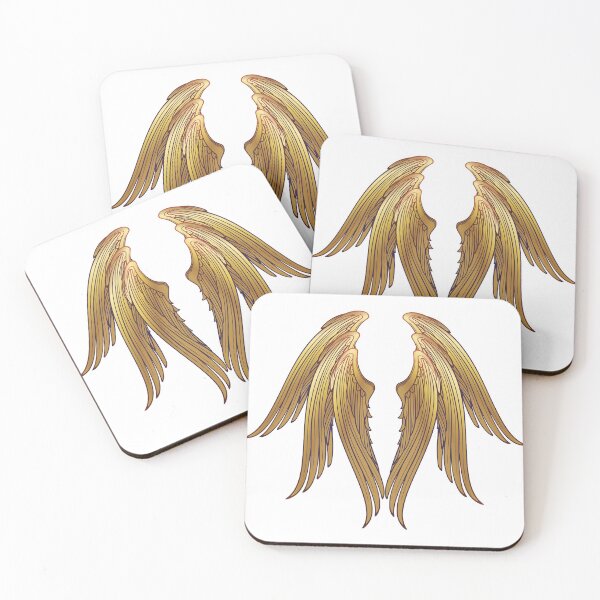 Item preview, Golden winged angel designed and sold by MegDeRoyale.