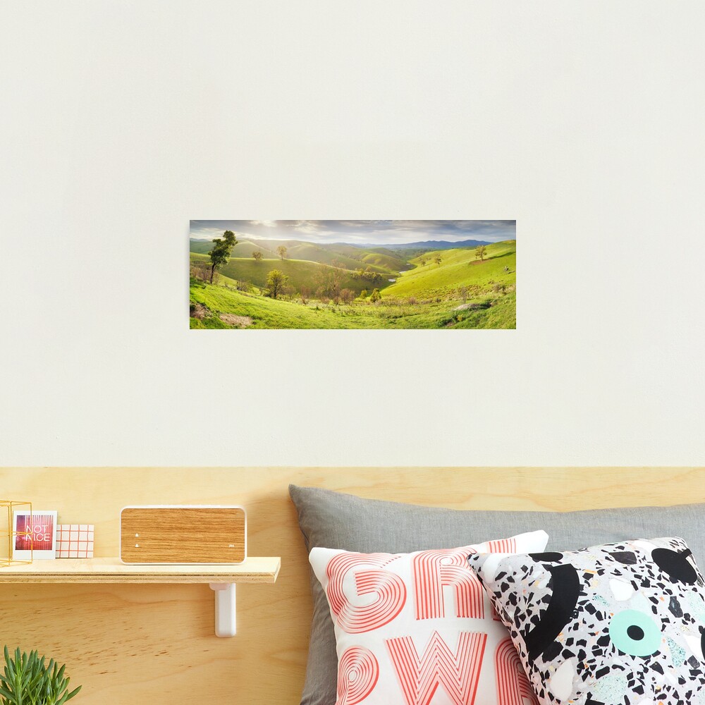 Buchan Valley Dawn, Victoria, Australia Photographic Print