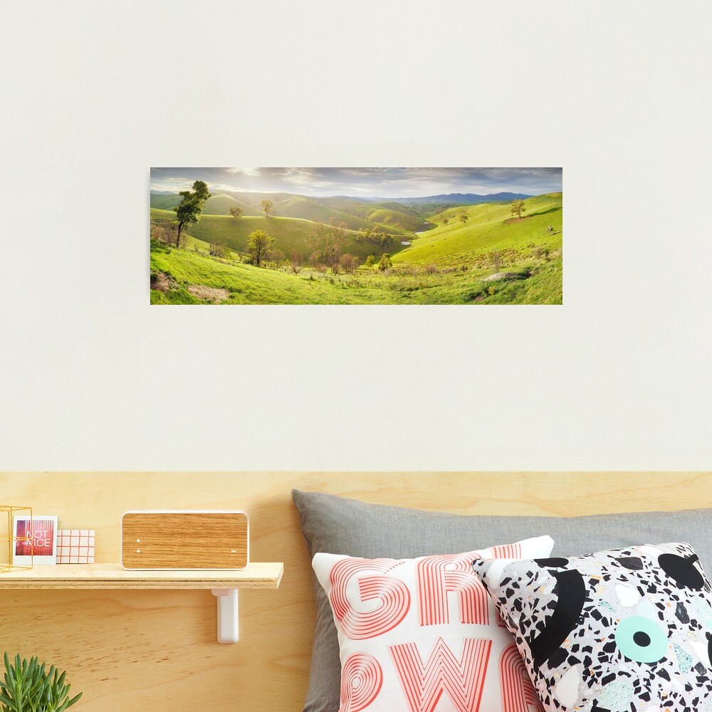 Buchan Valley Dawn, Victoria, Australia Photographic Print