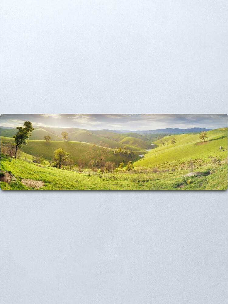Alternate view of Buchan Valley Dawn, Victoria, Australia Metal Print