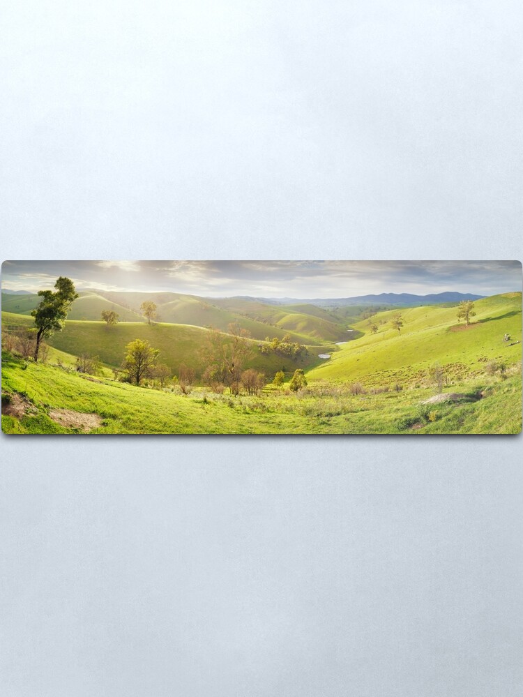 Alternate view of Buchan Valley Dawn, Victoria, Australia Metal Print