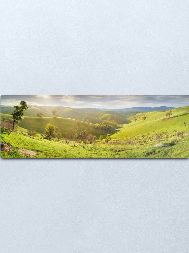 Alternate view of Buchan Valley Dawn, Victoria, Australia Metal Print