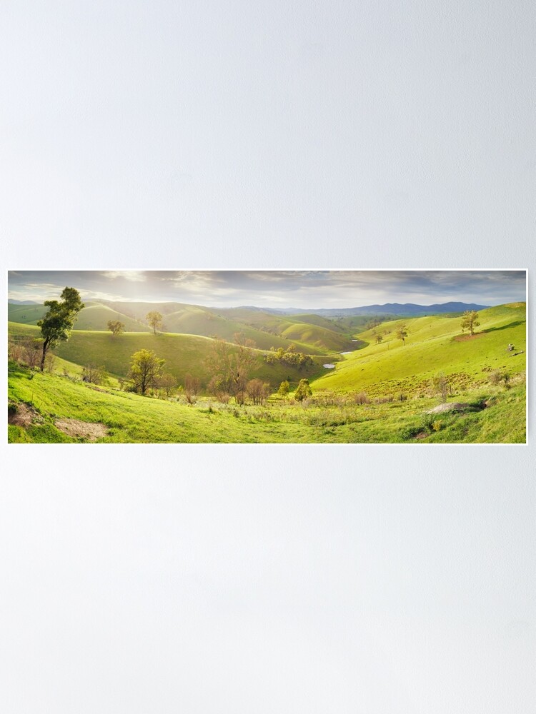 Alternate view of Buchan Valley Dawn, Victoria, Australia Poster