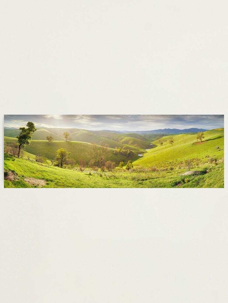 Thumbnail 1 of 3, Photographic Print, Buchan Valley Dawn, Victoria, Australia designed and sold by Chockstone.