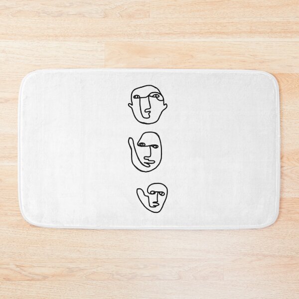 Item preview, 3 Abstract Faces designed and sold by Zephyr  Lynn.