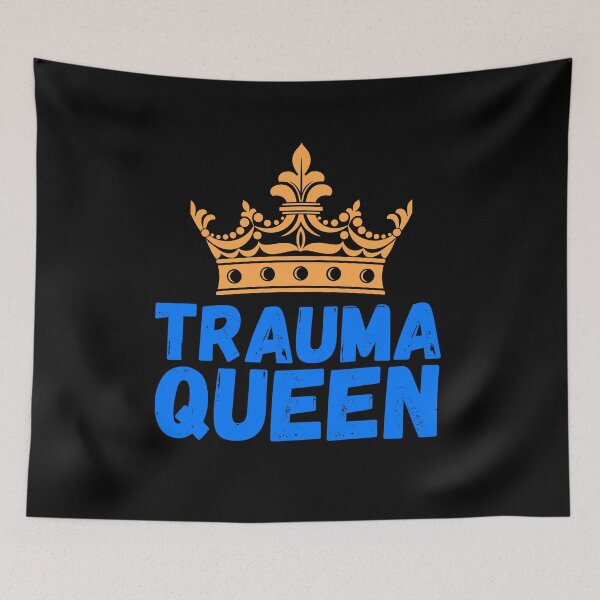 Item preview, Trauma queen-medical gift designed and sold by EmotionArt.
