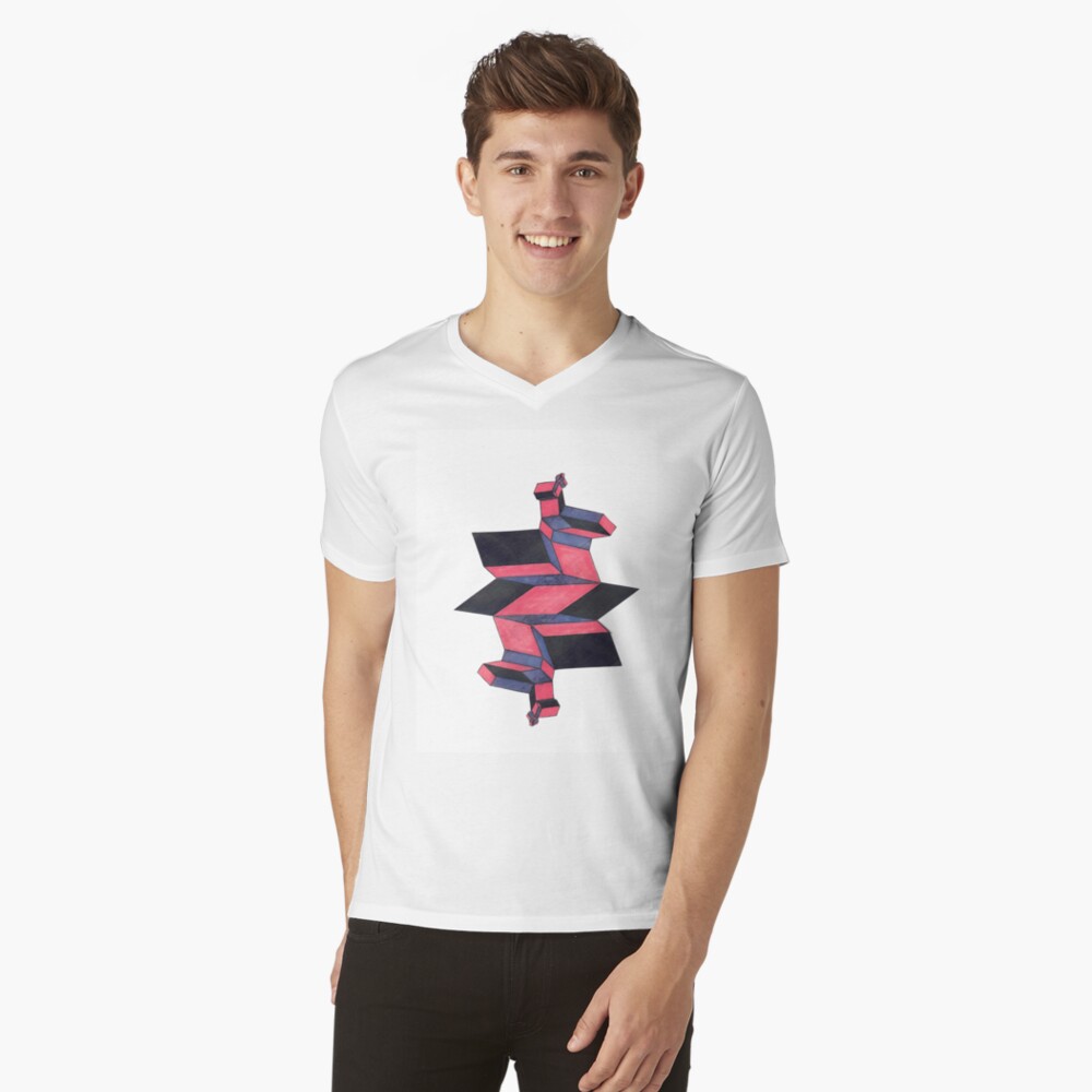 Item preview, V-Neck T-Shirt designed and sold by DAVIDLIBERTY.