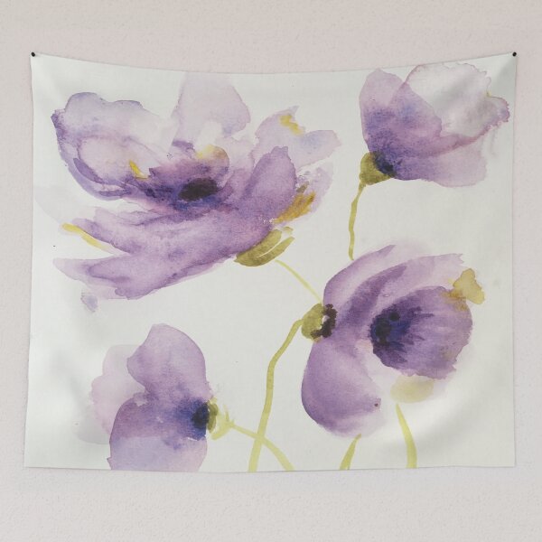 Item preview, Purple Poppy Painting designed and sold by Jenie Yolland.