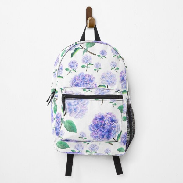 Item preview, purple blue hydrangea pattern designed and sold by ColorandColor.