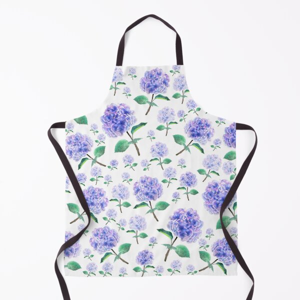 Item preview, purple blue hydrangea pattern designed and sold by SelenePaintings .