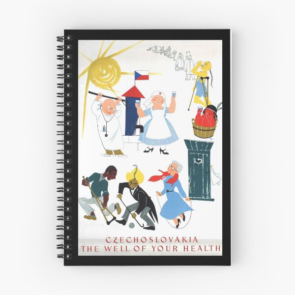 Item preview, Czechoslovakia retro poster designed and sold by CorasPosters.