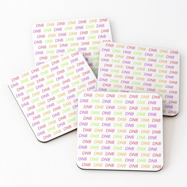 Item preview, DNB, Drum and bass music multicolored pattern on white background designed and sold by Stéphane  Thirion.
