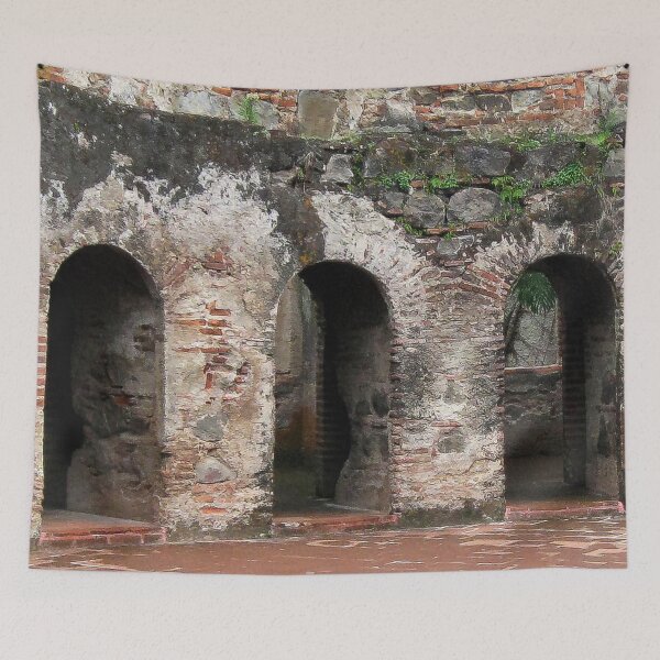 Item preview, Part of the 18th Century Iglesia y Convento de las Capuchinas Ruin in Antigua, Guatemala. designed and sold by heatherfriedman.