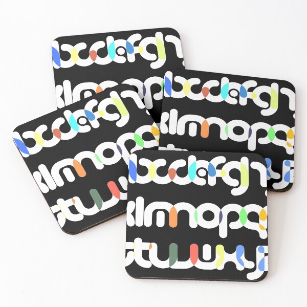 Item preview, Alphabet colorful and fun design designed and sold by CinKim.