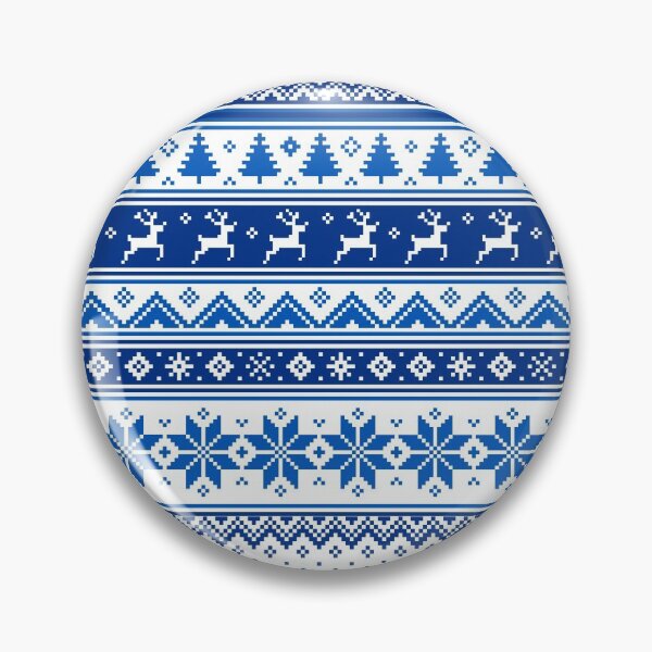 Item preview, Nordic - Scandinavian Winter Blue designed and sold by SSSowers.