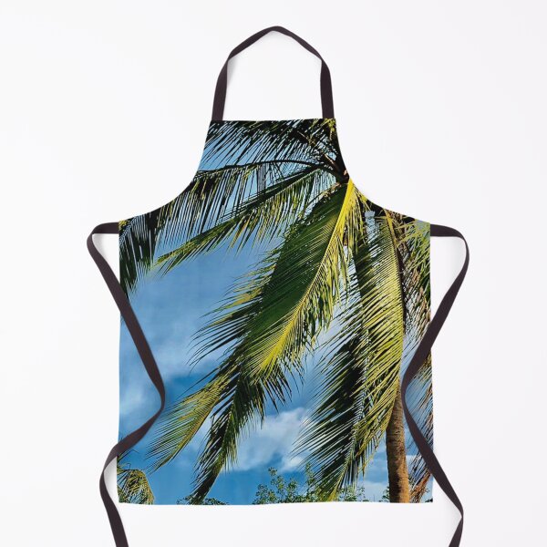 Item preview, Blue sky with coconut tree. designed and sold by everafter1902.