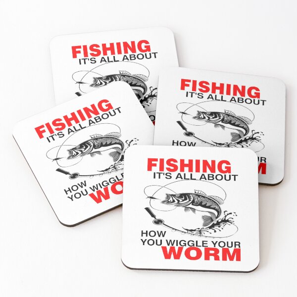 Item preview, Fishing, It's All About How You Wiggle Your Worm Funny Fish Lovers designed and sold by Jennifer Church.