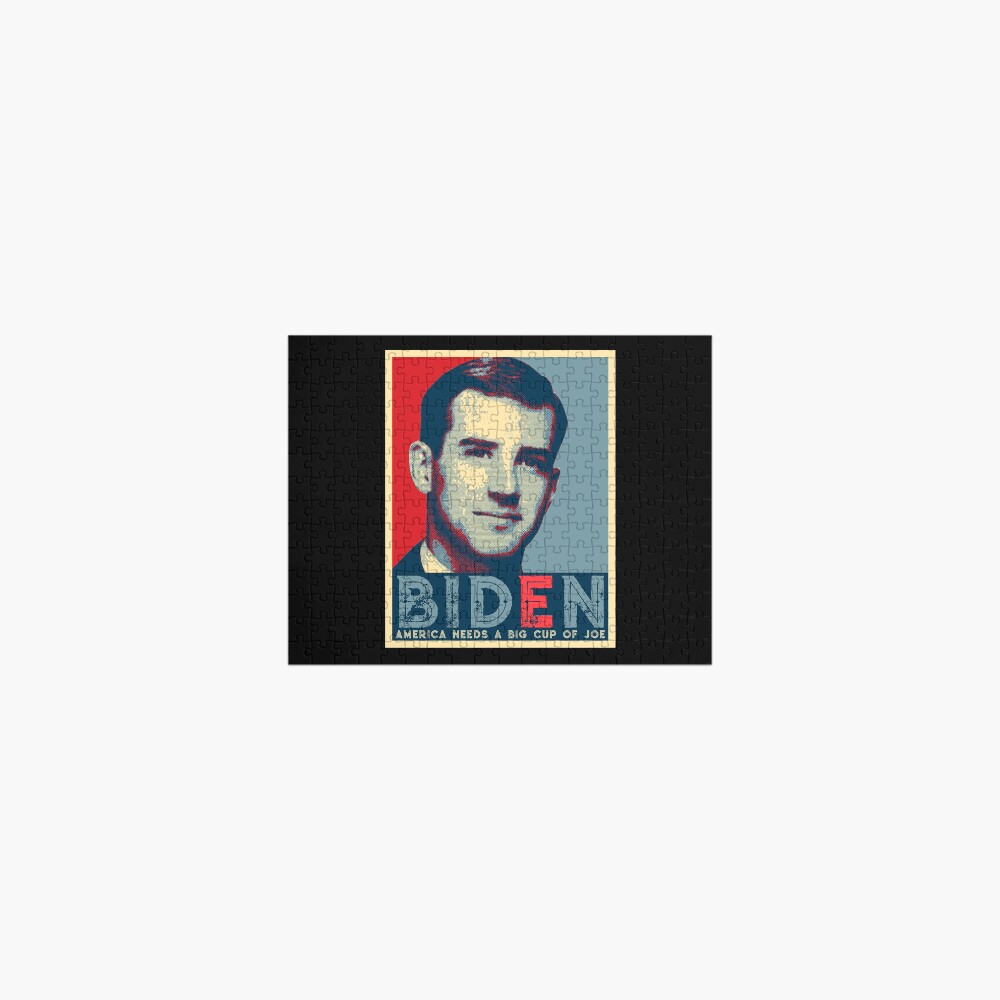 BIDEN AMERICAN NEEDS A BIG CUP OF JOE Jigsaw Puzzle
