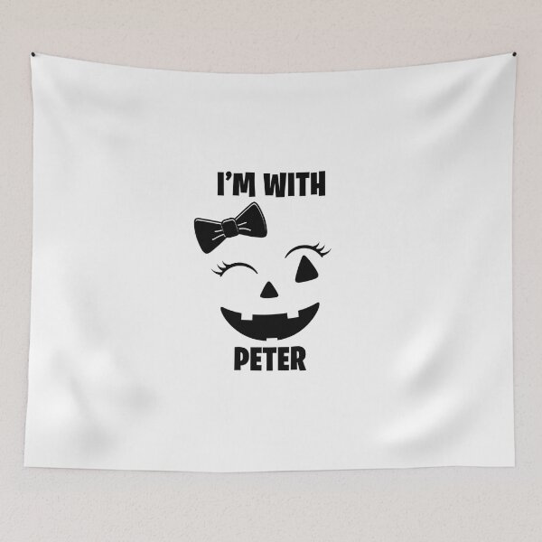 Item preview, I'm With Peter Funny Couples Halloween Pumpkin designed and sold by MyintThan09.