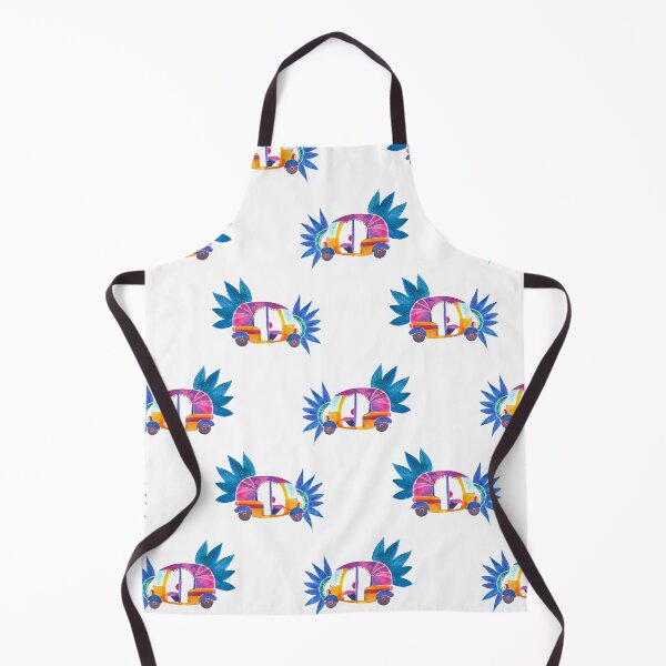 Item preview, Groovy auto-rickshaw pattern designed and sold by Home Cyn Home.