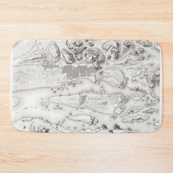 Item preview, Vintage Map of Island of Elephantine, Egypt, 1820 designed and sold by Gin  Neko.