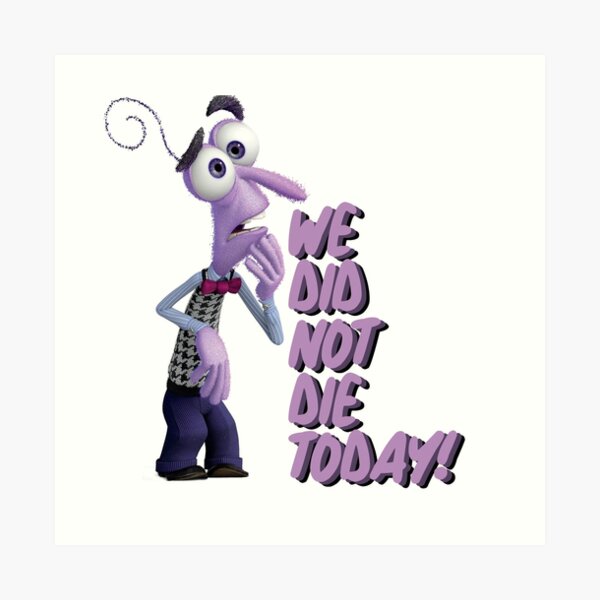 Fear from Inside Out" Art Print for Sale by normanlikescats | Redbubble