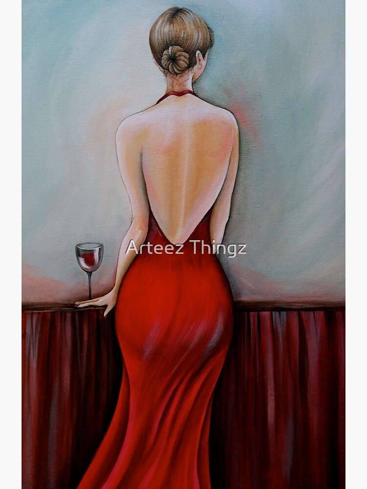 Lady In Red Poster