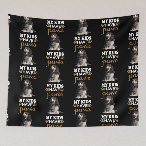Item preview, My Kids Have Paws Essential T-Shirt designed and sold by Lifestylenoise.