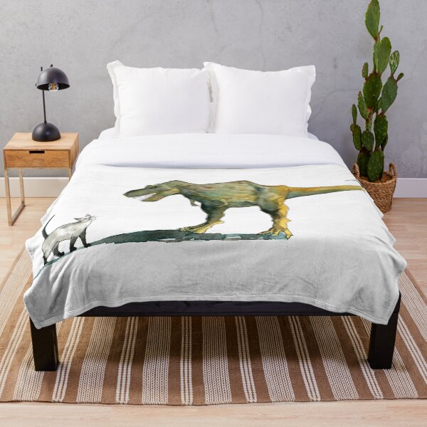 Item preview, T-Rex and Cat designed and sold by darrenyeoart.
