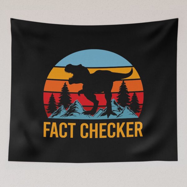 Item preview, Fact Checker - Dinasour designed and sold by RussellRoss.