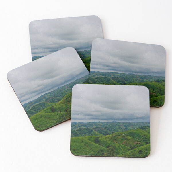 Item preview, Green Mountains with Rain Clouds above designed and sold by PitakChai93.