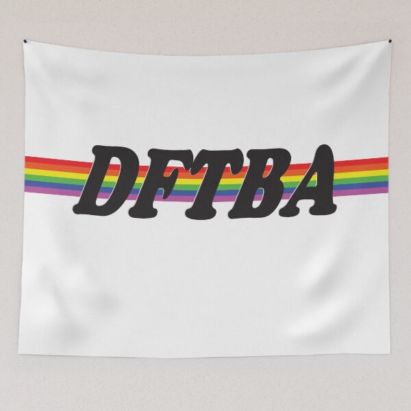 Item preview, DFTBA Retro Rainbow designed and sold by AlannahRose.