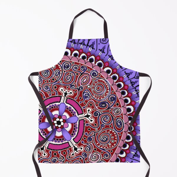 Item preview, Mandala Purple, Pink, and Red designed and sold by Clare Wuellner.