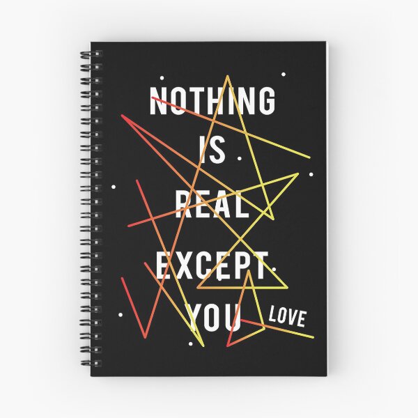 Item preview, Nothing is real except you love designed and sold by yassinehelal.