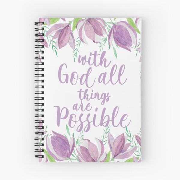 Item preview, With God all things are possible designed and sold by della95.