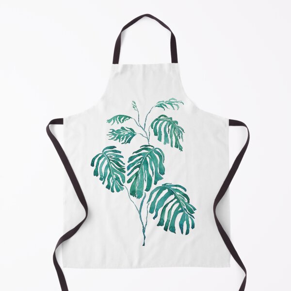Item preview, hand painted monstera plant 2017 designed and sold by ColorandColor.