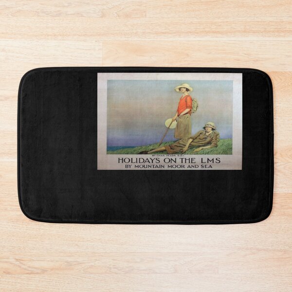 Item preview, Holidays on the LMS retro poster designed and sold by CorasPosters.
