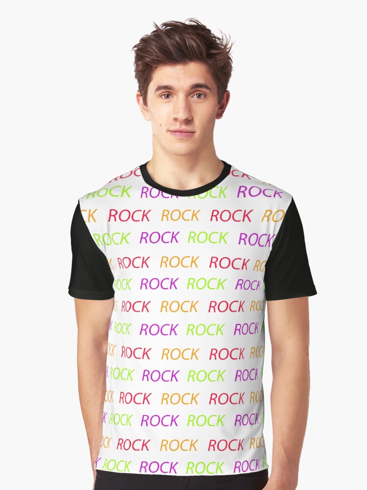 rock and roll graphic tees