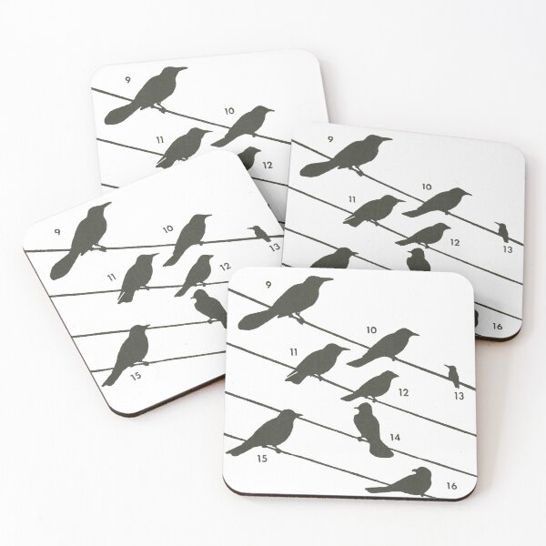 Item preview, Bird Silhouettes - Vintage Ornithology Illustration designed and sold by elevens.