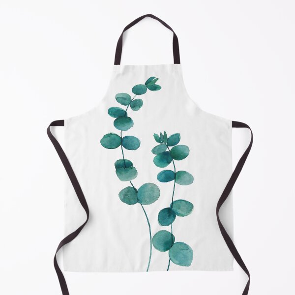 Item preview, hand painted eucalyptus leaf watercolor designed and sold by ColorandColor.