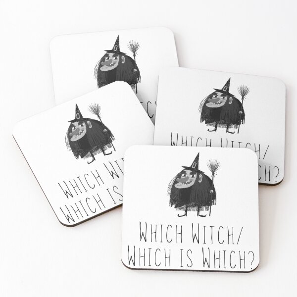 Item preview, Which Witch, Which is Which? Cute Halloween Punctuation Pun Design. designed and sold by That Cheeky Tee.