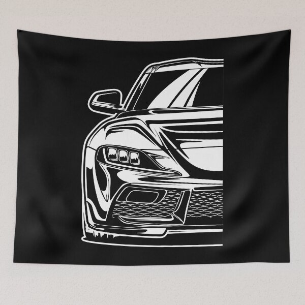 Item preview, Toyota GR Supra (White Print) designed and sold by idrdesign.