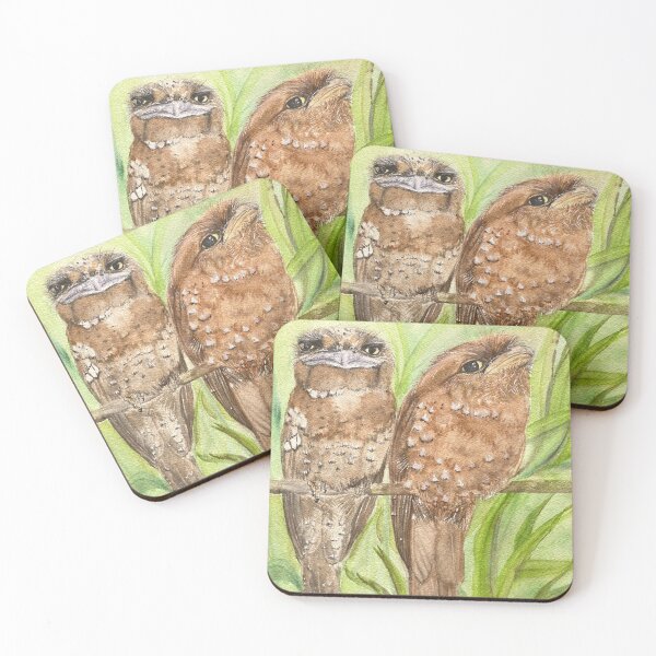 Item preview, Frick and Frack Frogmouth  designed and sold by JavaLisa.