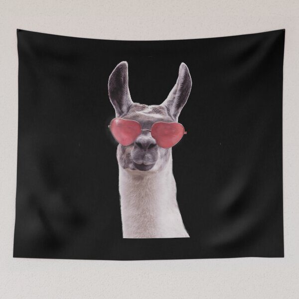 Item preview, Llama wearing sunglasses, designed and sold by shirtdan.